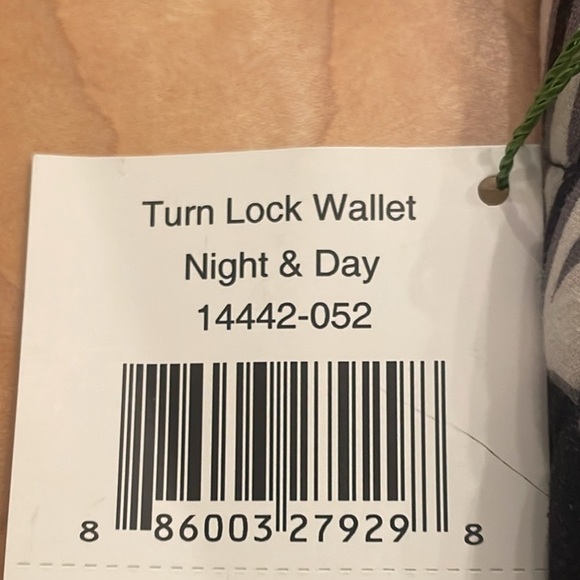 Vera Bradley Night & Day Turn Lock Wallet - Picture 4 of 5